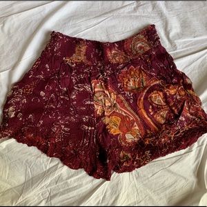 Floral shorts
